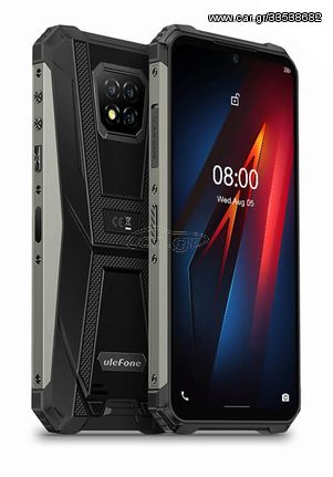 ULEFONE Smartphone Armor 8, IP68/IP69K, 6.1", 4/64GB, 5580mAh, μαύρο