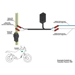 Denali Trigger Wizard - Universal High Beam Trigger For Ground Switched Led Headlights-thumb-2