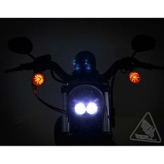 Denali M5 Led Headlight Ø145Mm Black Chrome