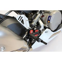 Ρυθμιζομενα Μαρσπιε Οδηγου Vcr38Gt Ducati Panigale 959 16-19, Panigale V2 955 20-24 Μαυρο | Gilles