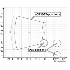 Ρυθμιζομενα Μαρσπιε Οδηγου Vcr38Gt Suzuki Gsx-R1000 09-16, Gsx-R600 11-16, Gsx-R750 11-17 Μαυρο | Gilles