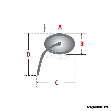 Highsider Mirror Stealth -X4 With Led Indicator & Position Light (Pair)