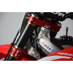 Scar Triple Clamp Offset 22Mm Red Honda Crf250/450R