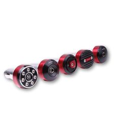 Highsider Colour Ring For Handlebar Weights, Dark Red