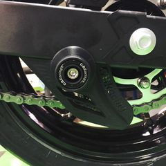 Gb Racing Lower Chain Guard Set Black Kawasaki Ninja 400