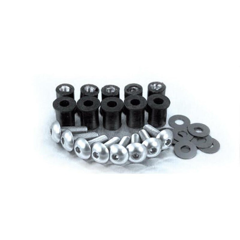 ?5Mm Screws + Inserts + Washers Kit Aluminium