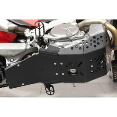 Προστατευτικη Ποδια Κινητηρα Hdpe 8Mm Honda Crf450R 21-23, Crf450Rx 21-22 Μαυρο Ax1580 | Axp