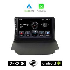 FORD ECOSPORT (2012 - 2018) Android οθόνη αυτοκίνητου 2+32GB με GPS WI-FI (ηχοσύστημα αφής 9" ιντσών Apple CarPlay Android Auto 2GB Car Play Youtube Playstore MP3 USB Radio Bluetooth Mirrorlink ε
