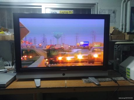Ρωτήστε για διαθεσιμότητα 42' Plasma Tv+Monitor VGA HDMI Samsung PS-42E7S Αριστη κατασταση αριστη εικόνα, πλήρως ελεγμένη