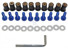ΣΕΤ ΒΙΔΕΣ FERRING 5mm (10τεμ) ΜΠΛΕ(PE)