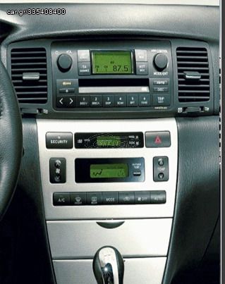 Toyota Original Car Radio 86120-12880 / COROLLA (_E12_) 2004 Radio / CD