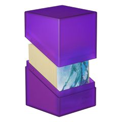 Ultimate Guard Boulder Deck Case 100+ Standard Size Amethyst-thumb-1