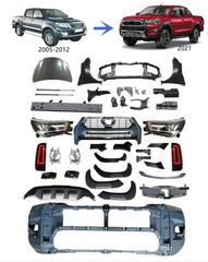 Body Kit Μετατροπής Toyota Hilux (Vigo) 2005-2012 σε Toyota Hilux 2021 (Invincible Type)