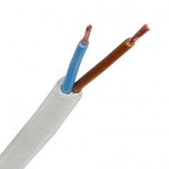 FERRARA ΚΑΛΩΔΙΟ ΕΥΚΑΜΠΤΟ 2 x 1.00mm ΛΕΥΚΟ HO5VV-F 150-13102