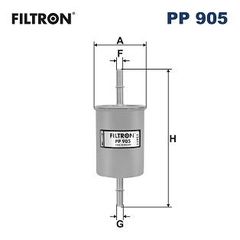 ΦΙΛΤΡΟ ΒΕΝΖΙΝΗΣ POLO 8/97- FILTRON PP905