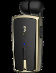 iPro RH120 In-ear Bluetooth Handsfree Μαύρο / Χρυσό