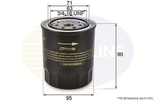 ΦΙΛΤΡΟ ΛΑΔΙΟΥ TOYOTA COMLINE CTY11140