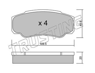 ΤΑΚΑΚΙΑ ΟΠΙΣ CITROEN JUMPER(33/35) 02-06,DUCATO(15) 02-06,BO TRUSTING 548.0