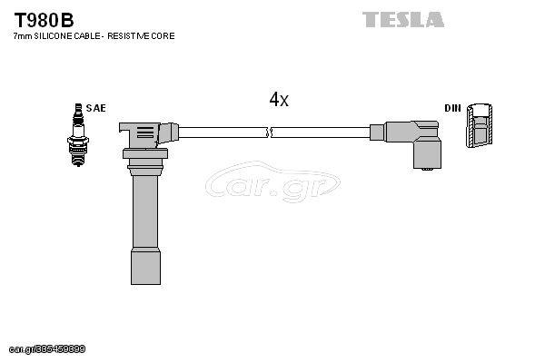 ΣΕΤ ΜΠΟΥΖ/ΔΙΑ MAZDA 323C V 1.5 16V 94-98,MX3 1.6 TESLA T980B