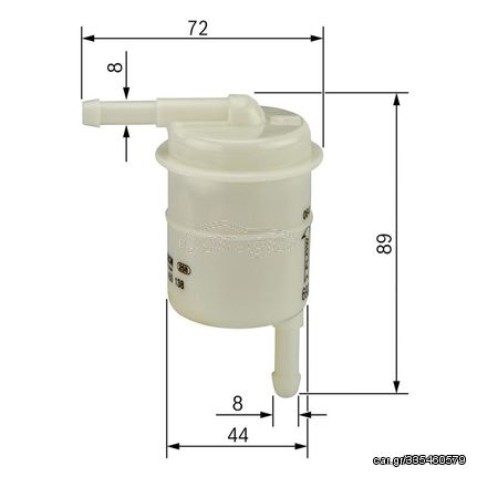 ΦΙΛΤΡΟ ΒΕΝΖΙΝΗΣ NISSAN (ΜΗ CAT) MANN-FILTER 4502