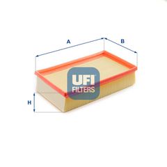 ΦΙΛΤΡΟ ΑΕΡΟΣ BMW 3(E30/E36 -95)-5(E28-E34) UFI 30.914.02