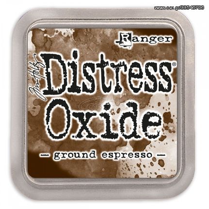 Tim Holtz distress oxide ground espresso