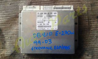 ΕΓΚΕΦΑΛΟΣ ESP/ABS MERCEDES-BENZ E-270 CDI , ΜΟΝΤΕΛΟ 1999-2003
