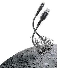 Cellular Line 312397 Braided USB to Lightning Cable Μαύρο 1.2m (Extreme)Black
