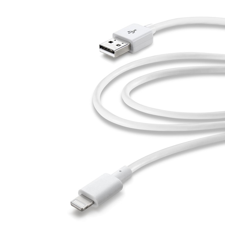 Cellular Line 201912 Regular USB to Lightning Cable Λευκό 2m