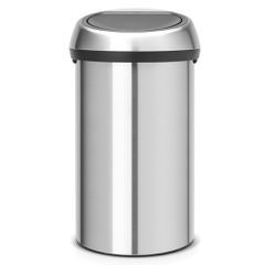 Brabantia 647255 Κάδοι απορριμάτων Touch Bin 60L, Matt Steel Fingerprint Proof