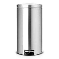 Brabantia 647256 Κάδος απορριμμάτων Silent Twin 2x20L, Matt Steel Fingerprint Proof