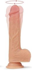 Dual layered Silicone Rotating Nature Cock Liam Flesh