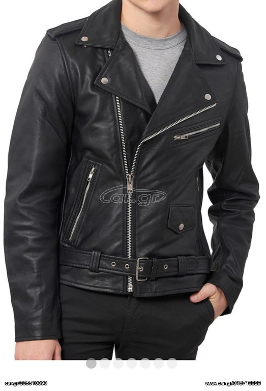 Jacket Brando buffalo black 