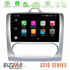 Bizzar S310 Ford Focus Manual AC Car Pad 9″ Android 10 Multimedia Station