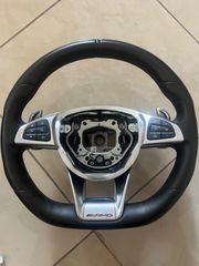 Τιμόνι Δερμάτινο Mercedes-Benz C63 AMG