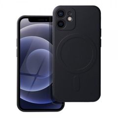 Θήκη κινητού Forcell Silicone Mag Cover for iPhone 12 Mini Black