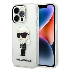 Θήκη κινητού Karl Lagerfeld for Apple iPhone 14 Pro Transparent Hardcase IML NFT Ikonik