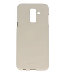 Θήκη κινητού Mercury Soft Feeling for Samsung A6 Plus 2018 Beige Stone