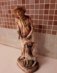 Μαρμάρινο Άγαλμα κυνηγού.Ύψος:32 ε