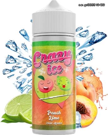 Steam City Crazy Ice Peach Lime 30/120ml Flavorshot