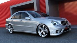 SKIRTS MERCEDES C W203 < AMG 204 LOOK>