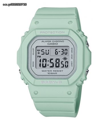 Casio Baby-G Ψηφιακό Ρολόι με Καουτσούκ Λουράκι σε λευκό  χρώμα BGD-565SC-3ER