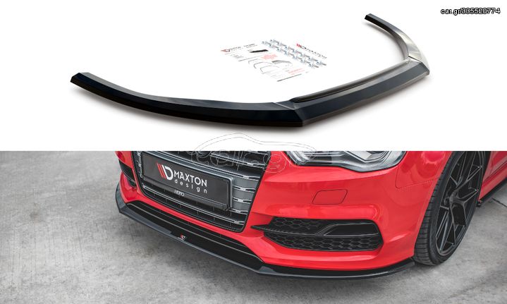 Front Splitter V.1 Audi S3 / A3 S-Line 8V Sedan / Cabrio