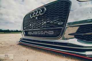 Racing Front Splitter Audi A6 S-Line C7 (2 splitters)-thumb-2
