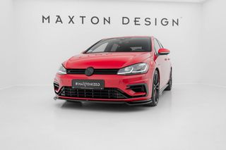 Front Splitter V.3 Volkswagen Golf R \/ R-Line Mk7 Facelift