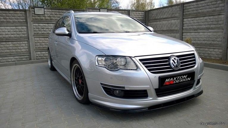 FRONT SPLITTER VW PASSAT B6 R-LINE