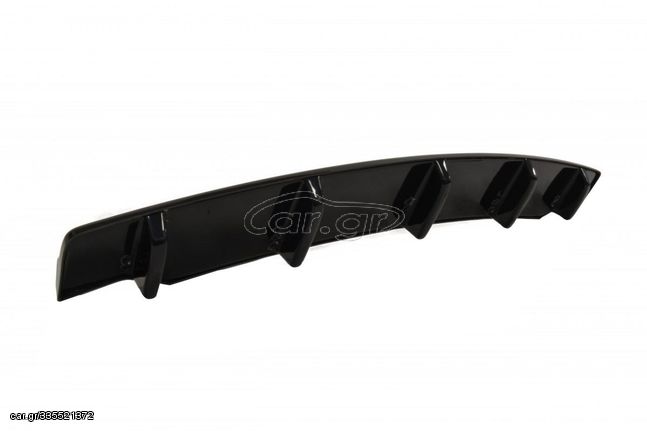 CENTRAL REAR SPLITTER for BMW 5 F11 M-PACK (fits two single exhaust ends)