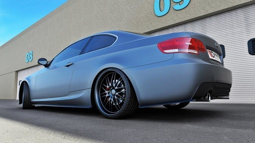 ΠΙΣΩ ΠΛΕΥΡΙΚΕΣ SPLITTERS για BMW 3 E92 MPACK