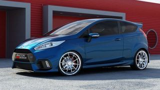 Εμπρός προφυλακτήρας (Focus RS Look) Ford Fiesta Mk7 FL-thumb-2