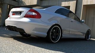 REAR BUMPER MERCEDES CLK W209